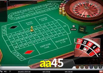 Blackjack Table aa45